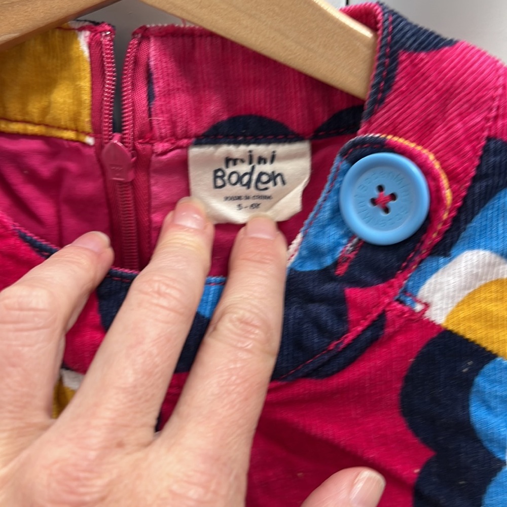 Mini Boden Corduroy Girls Jumper - 5-6 Y - Picture 3 of 4